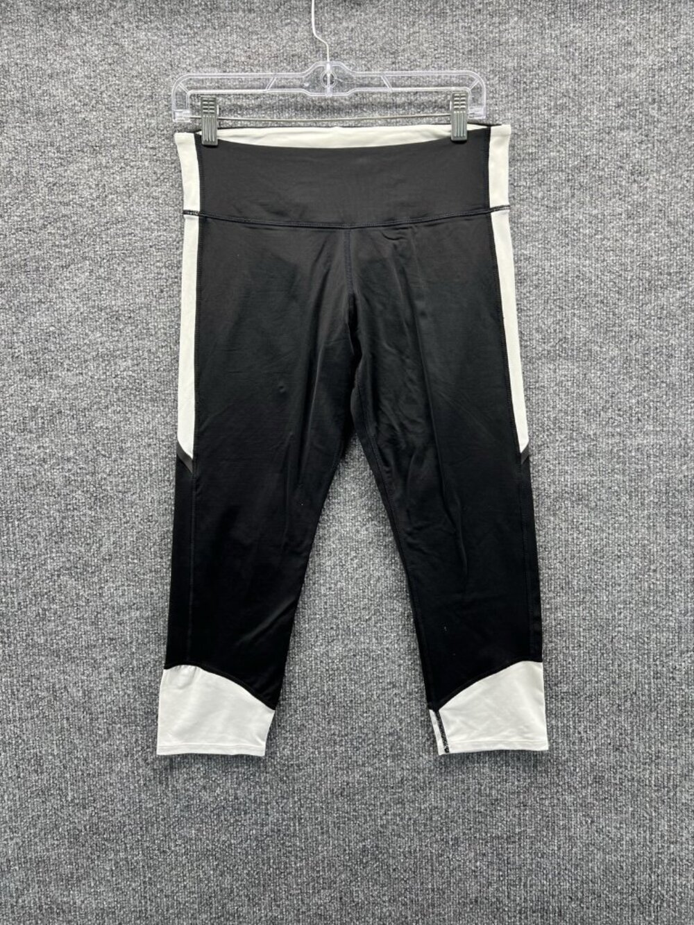 Polo Sport Ralph Lauren Leggings Womens Large Black Colorblock Yoga Athletic